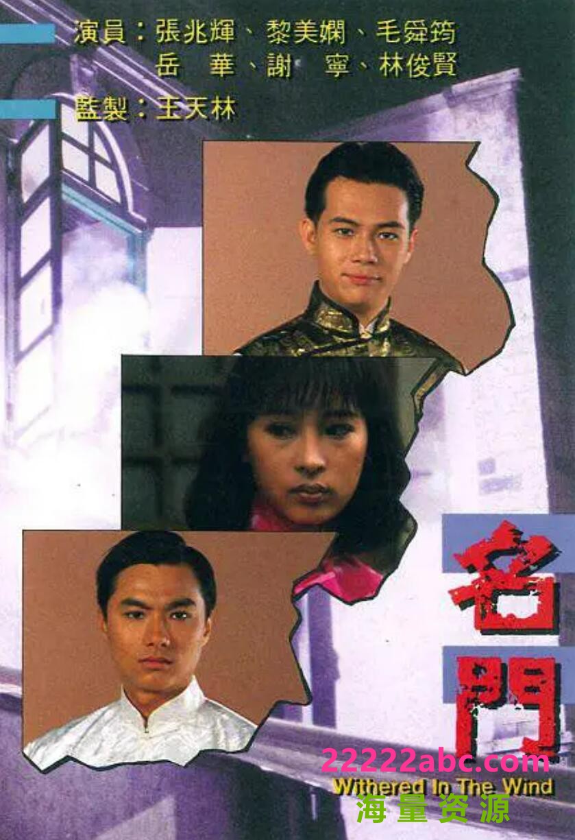 [电视剧][百度网盘][名门][GOTV源码TS][720P高清21.98G/每集810M][1987年][张兆辉/黎美娴][国语无字幕]1080p|4k高清