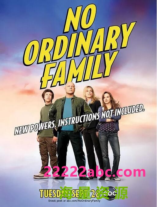 [电视剧][非凡家庭No Ordinary Family 第一季][HD-R][中字][全20集打包]1080p|4k高清