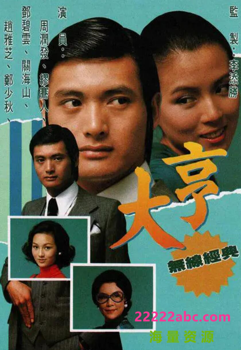 [电视剧][大亨][网盘][540P超高清MKV-41.73G/每集450M]1978年[粤语无字]1080p|4k高清