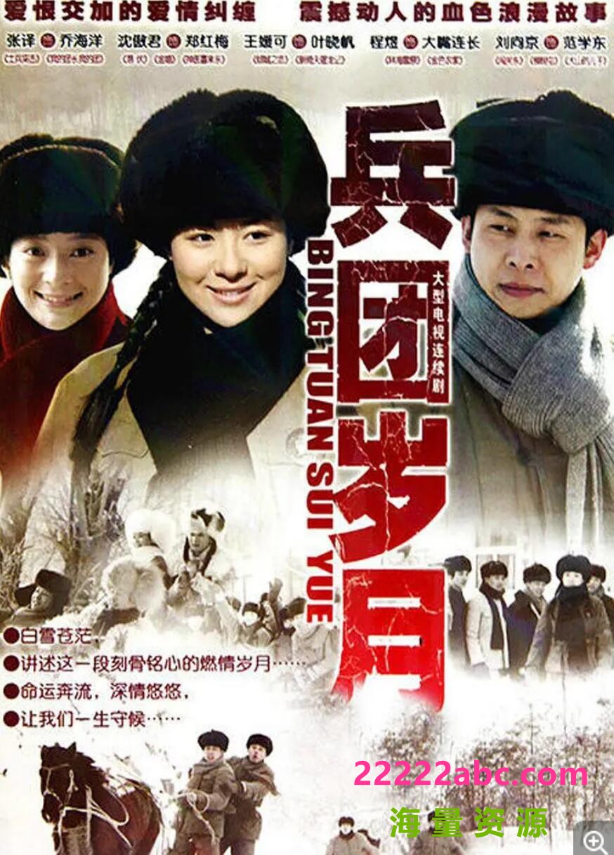 [电视剧]超清720P《兵团岁月》电视剧 全38集1080p|4k高清