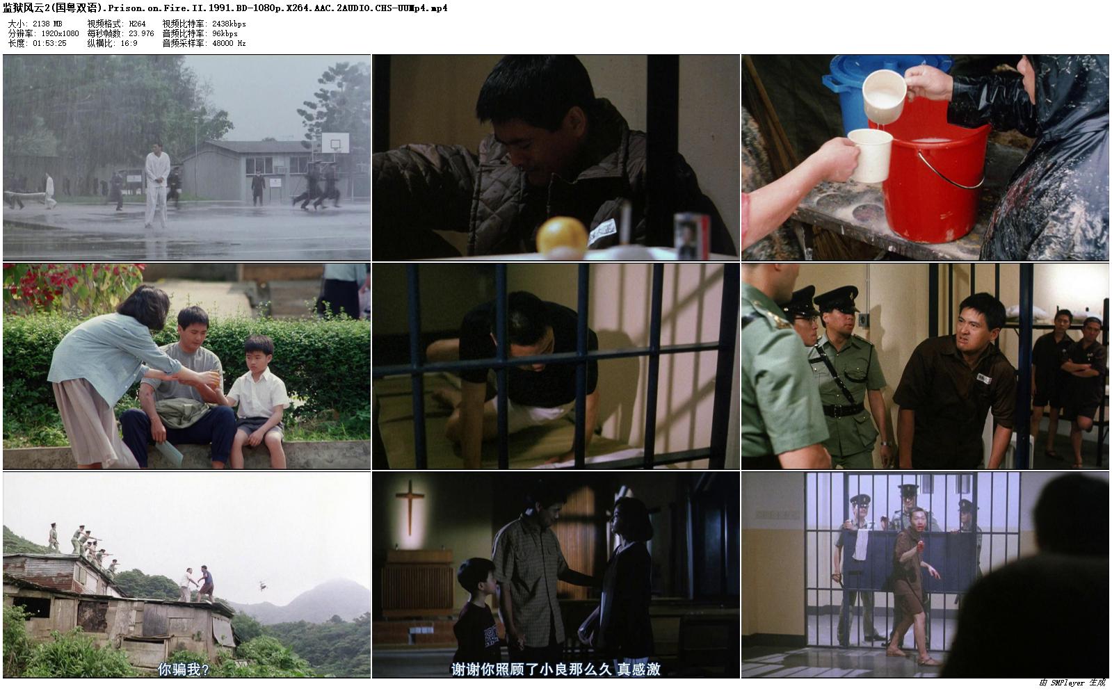 监狱风云2：逃犯.国粤双语.Prison.on.Fire II.1991.1080p.BluRay.2Audio.x264-11.33GB ...