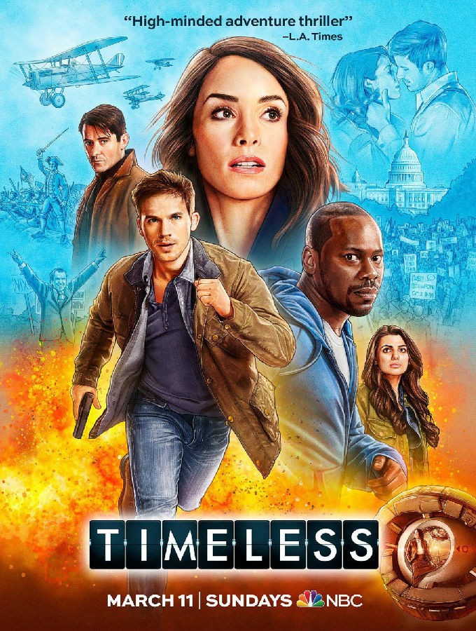 [电视剧][时间永恒/穿越时间线/时空守卫 Timeless 第二季][全12集]1080p|4k高清